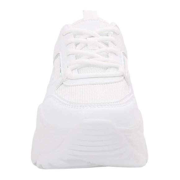 HANNA Cyber Pulse White Platform Sneakers - Picture 2 of 5